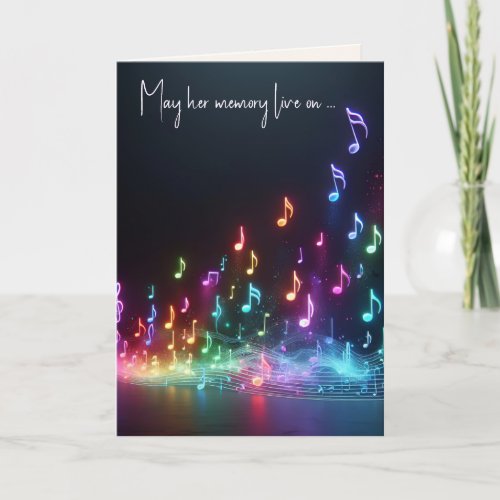 Sympathy Neon Musical Notes 