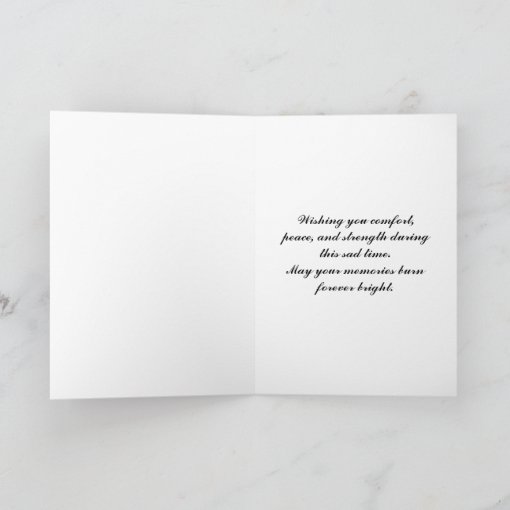 Sympathy on loss of grandfather. card | Zazzle