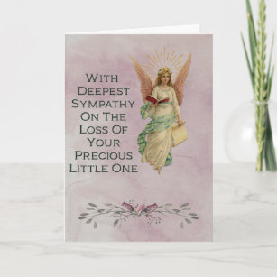 Loss Child Sympathy Cards Zazzle