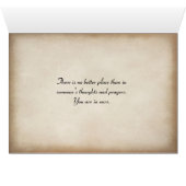 sympathy pheasant feathers on Bible Cards (Inside Horizontal (Bottom))