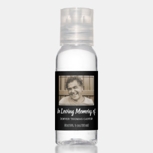 Sympathy Photo Funeral Hand Sanitizer