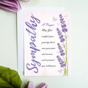 Sympathy Prayer for You Card