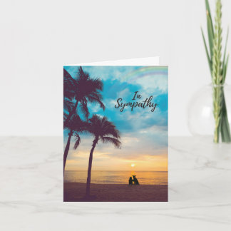 Sympathy Rainbow Dog Pet Sympathy Card