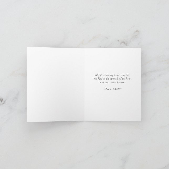 Sympathy Scripture Card (Inside)