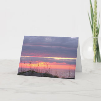 Sympathy Sunset Card