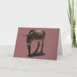 Sympathy Support Equine Western Card at Zazzle