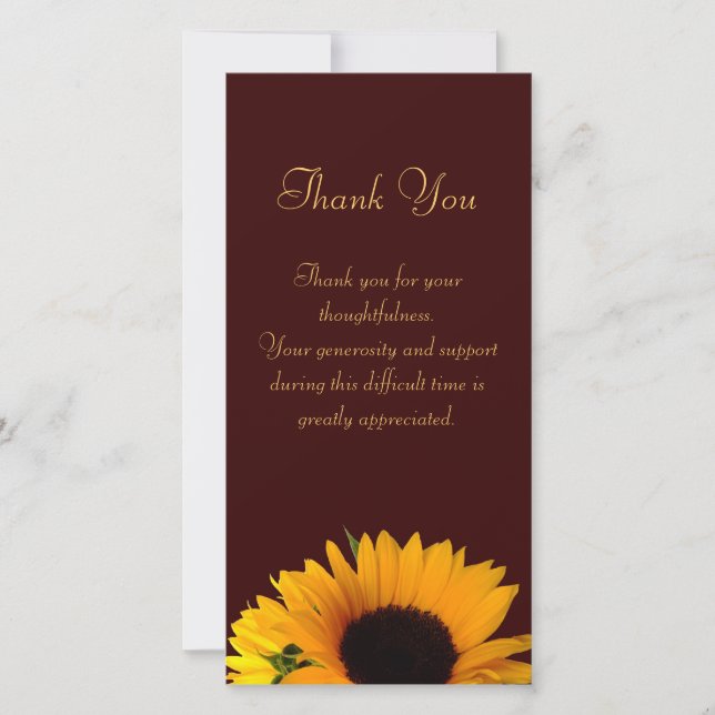 Sympathy Thank You (Front)