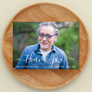 Sympathy Thank You Cards Photo