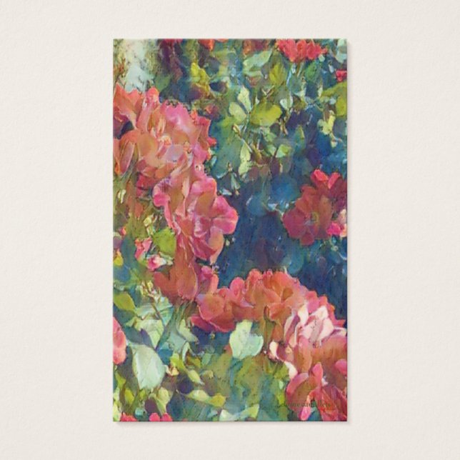 Sympathy thank you gardener bookmark memorial card (Front)