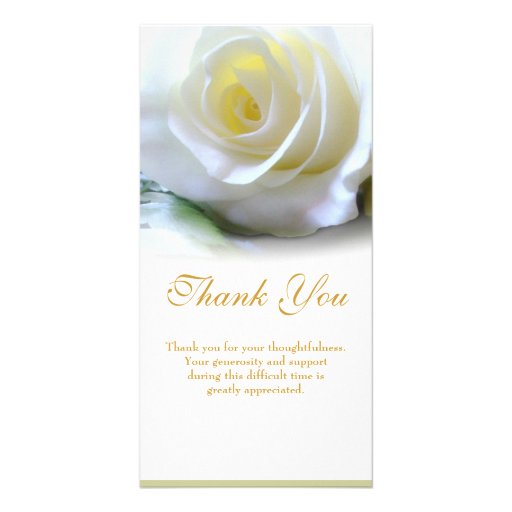 Sympathy Thank You Photo Cards | Zazzle