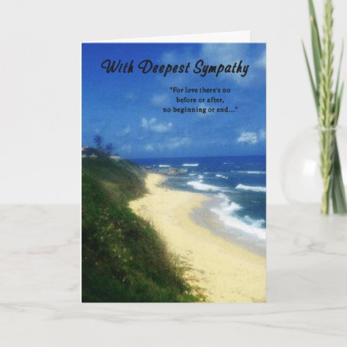 Sympathy_With Deepest Sympathy Card