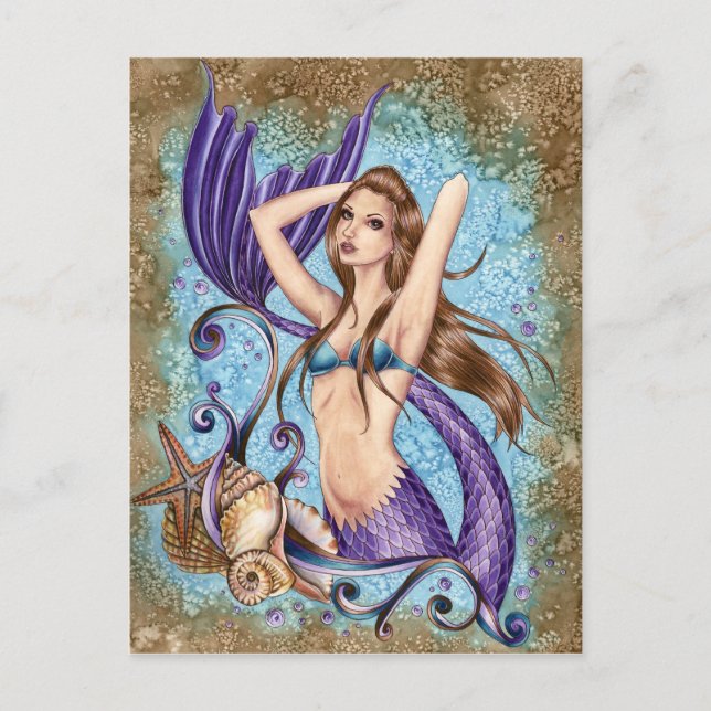 Symphoni - Ocean Mermaid Postcard (Front)