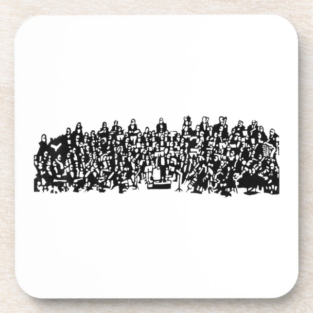 SYMPHONY! BEVERAGE COASTER (Front)