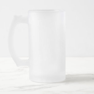 SYMPHONY! FROSTED GLASS BEER MUG