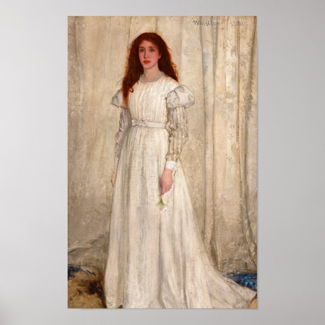 Symphony in White, No.1, The White Girl, 1862 Poster (Front)