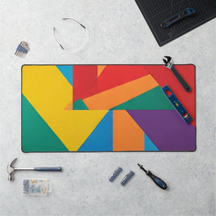 Symphony of Colors Desk Mat