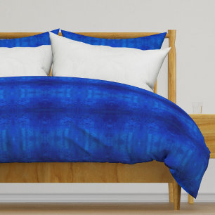 Symphony of deep blue shades M-size pattern Duvet Cover