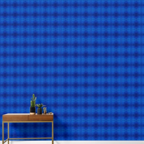 Symphony of deep blue shades S-size pattern Wallpaper
