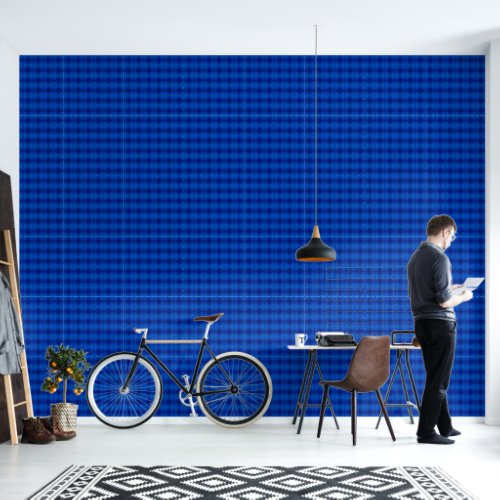 Symphony of deep blue shades XS-size pattern Wallpaper