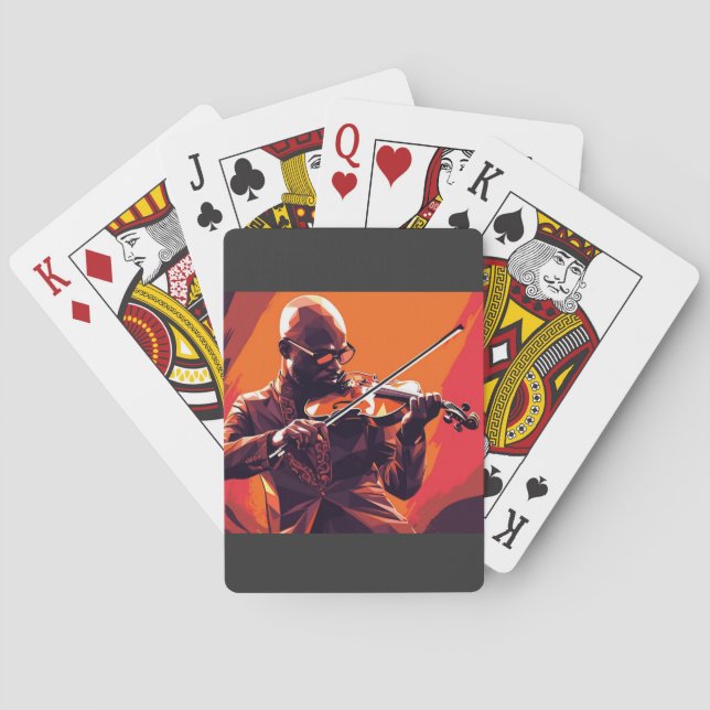 SYMPHONY OF FUNK #1 POKER CARDS (Back)