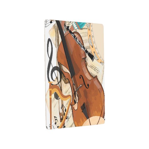 Symphony of Instruments Metal Print