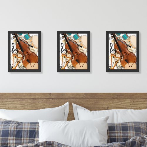 Symphony of Instruments Wall Art Sets