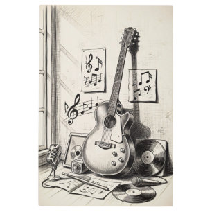 Symphony of Memory Metal Print