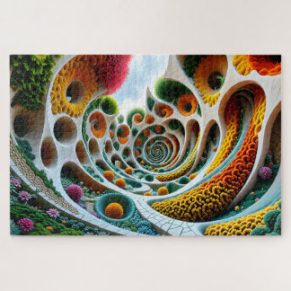 Symphony of Shapes and Colors Jigsaw Puzzle