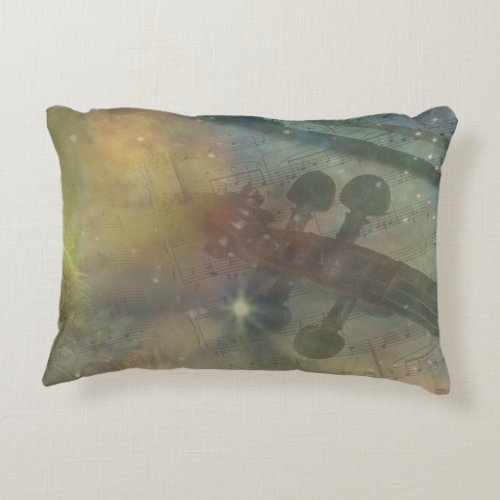 Symphony of Stars Decorative Pillow