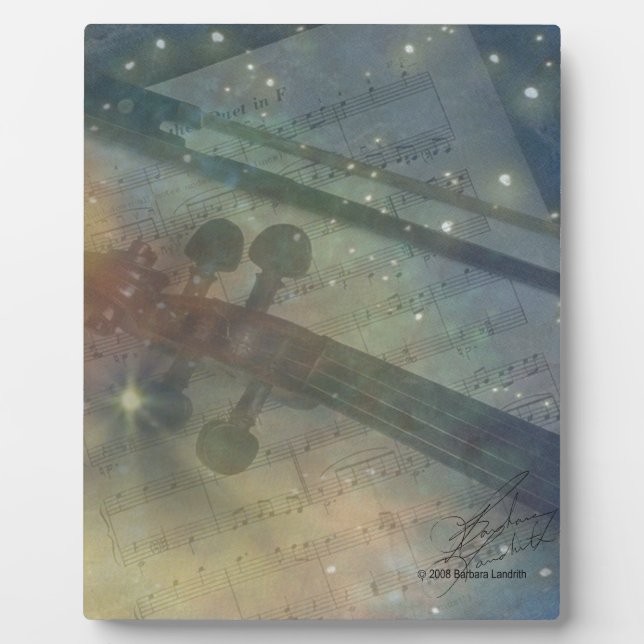 Symphony of Stars Plaque (Front)