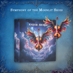 Symphony of the Moonlit Skies. 3 Ring Binder