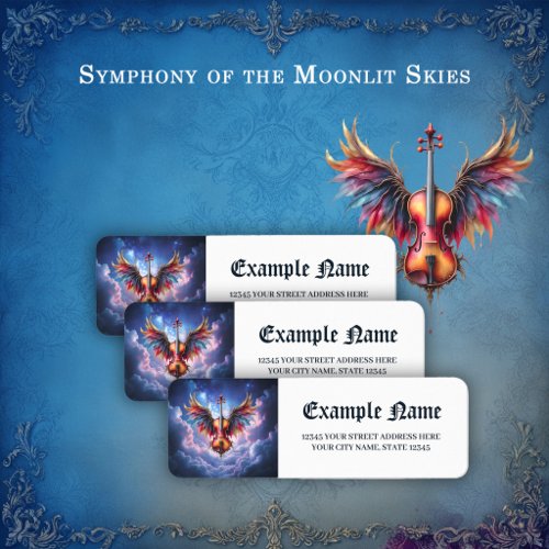 Symphony of the Moonlit Skies. Label