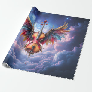 Symphony of the Moonlit Skies Wrapping Paper