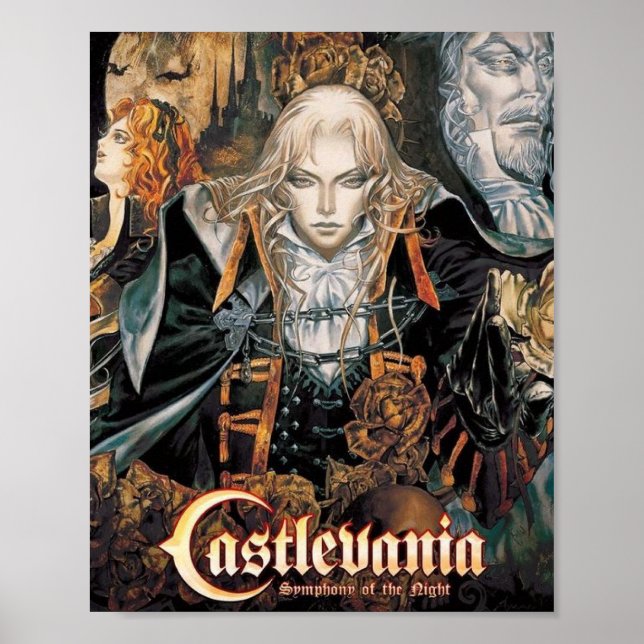 Symphony of the Night Poster (Front)