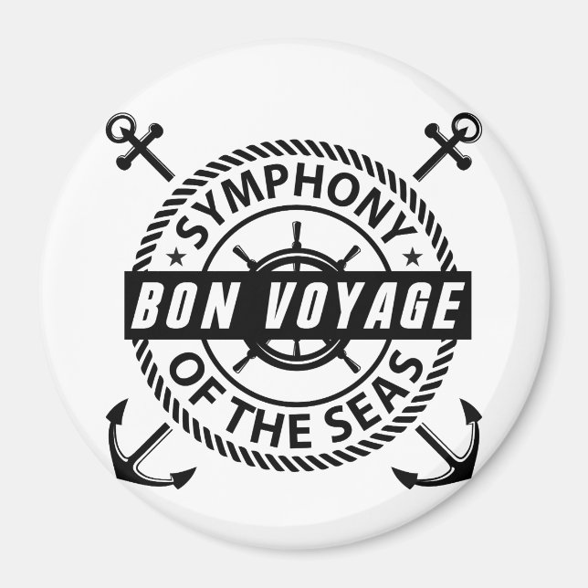 Symphony of the Seas Cruise Magnet (Front)
