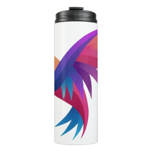  Symphony of the Sky A Journey with Birds Thermal Tumbler