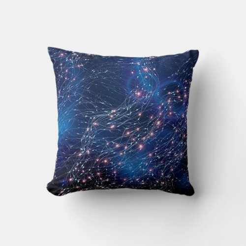 Synapse Throw Pillow