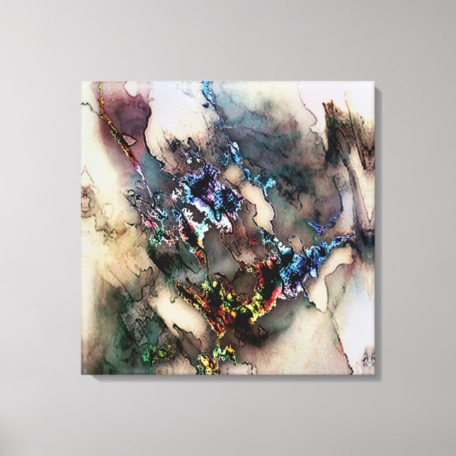 Synaptic Delight Canvas Print (Front)