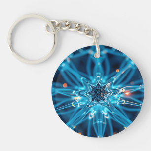 Synaptic Star Keychain