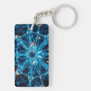 Synaptic Star Keychain