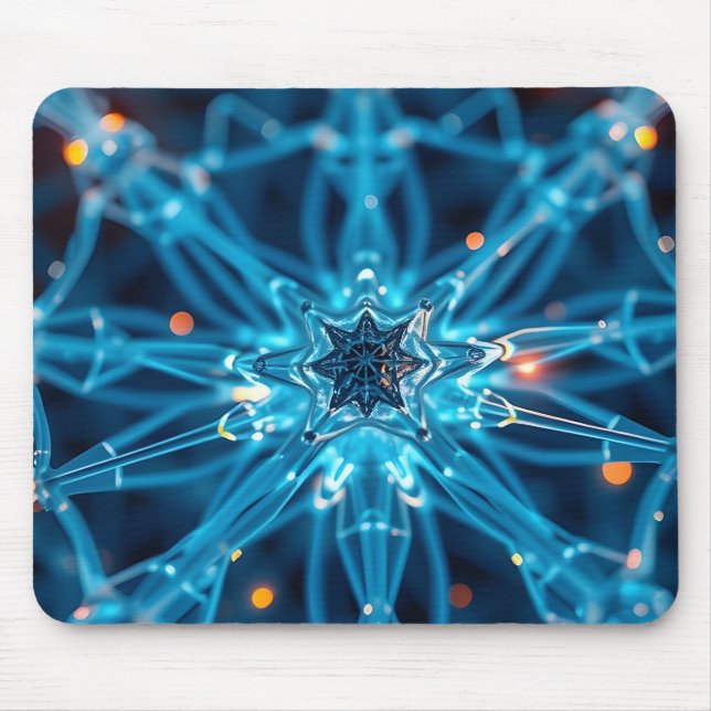 Synaptic Star Mouse Pad (Front)