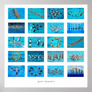 Sync Swimming Poster