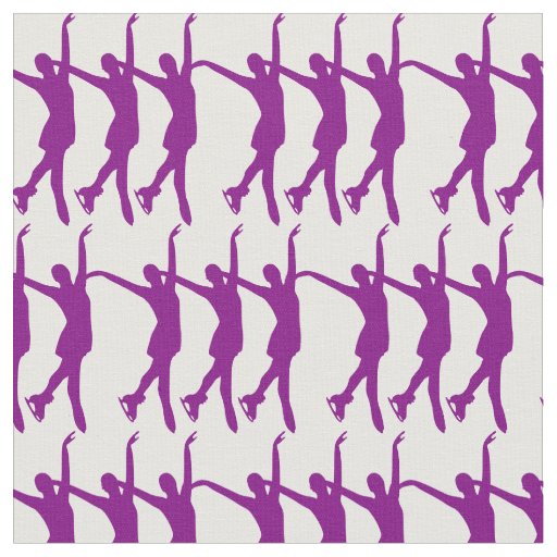 Synchro Ice Skate Fabric Skater Figure