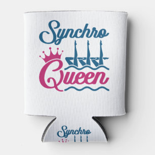Synchro Queen Synchronized Swimming Can Cooler