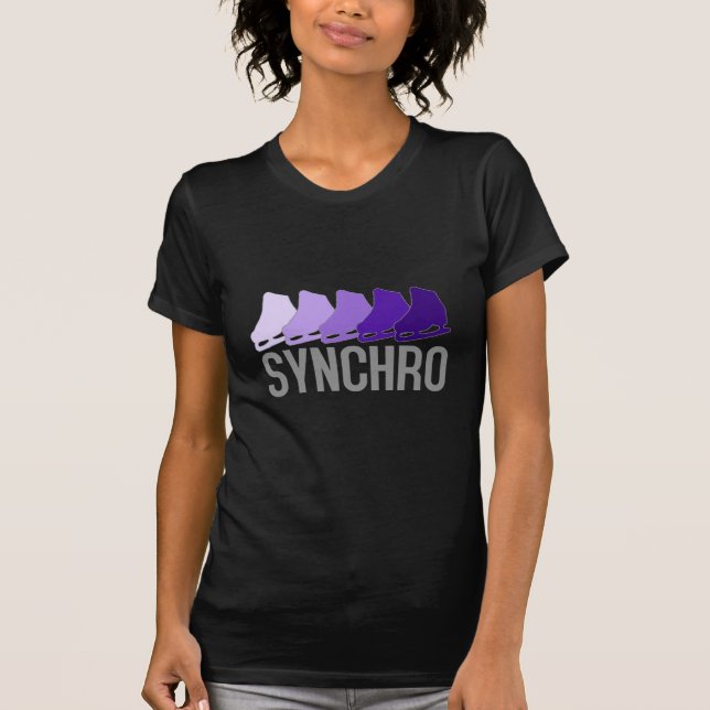 Synchro Skates T-Shirt (Front)