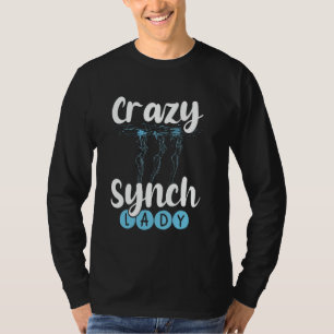Synchro Swimmer Artistic Swimming Synchronized Swi T-Shirt