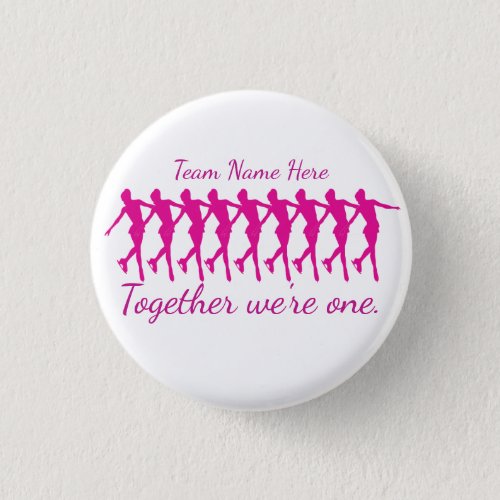 SYNCHRO TEAM FIGURE SKATING BUTTON GIFTWARE
