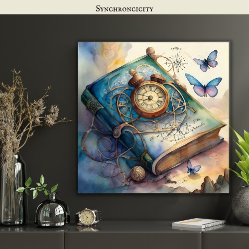 Synchronicity Embodied Mysticism Spirituality  Poster