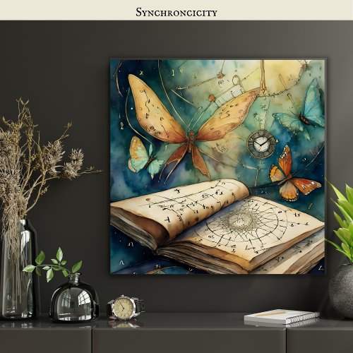 Synchronicity Embodied Mysticism Spirituality  Poster
