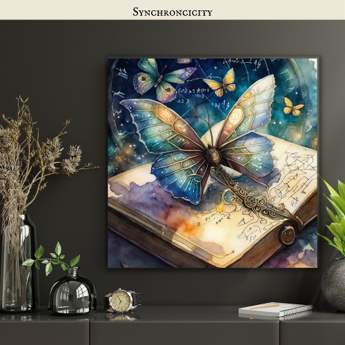 Synchronicity Embodied Mysticism Spirituality  Poster